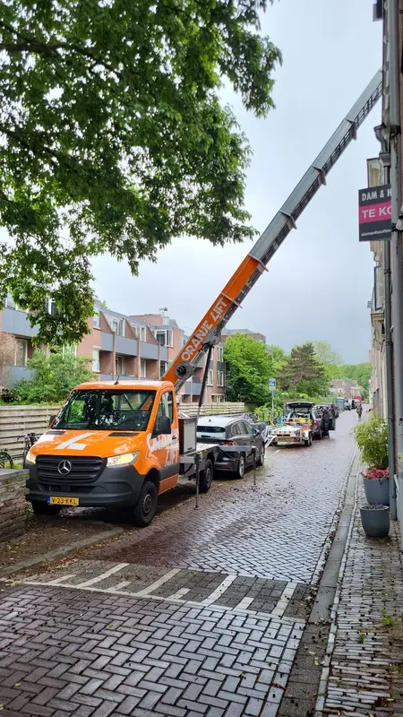 Verhuislift bij woning in Tuinwijk Utrecht